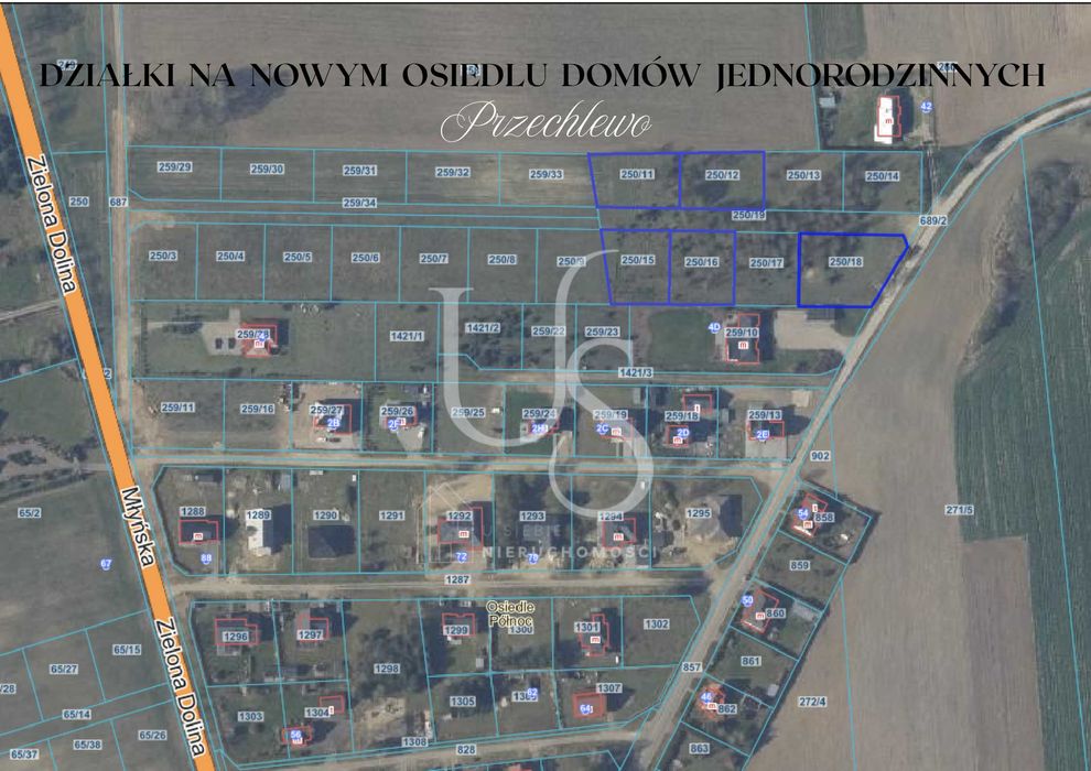 Przechlewo - działki na nowym osiedlu domów  - Inwestycja w przyszłość