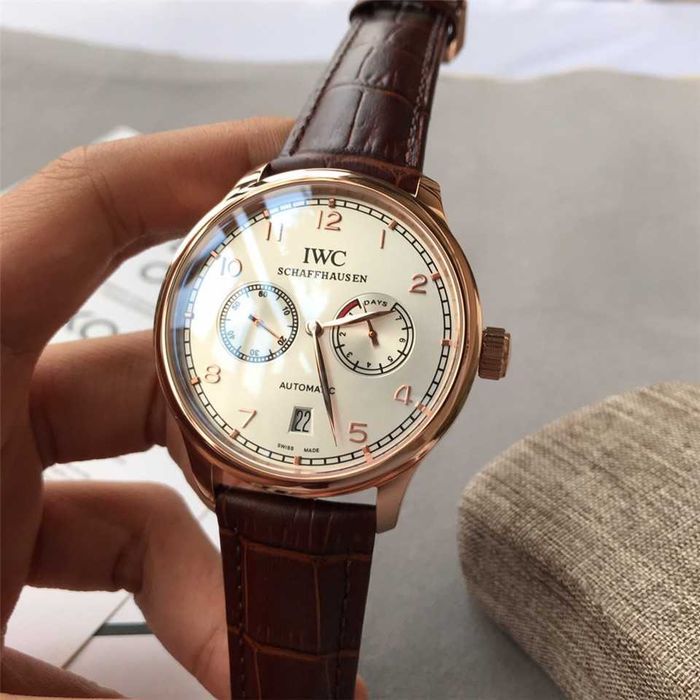 Годинник кварцовий IWC pilot schaffhausen білий