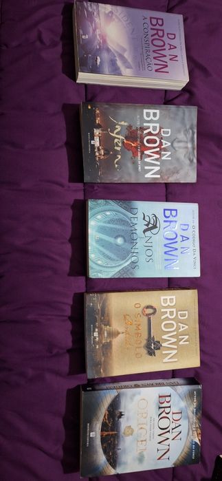 5 livros de Dan Brown