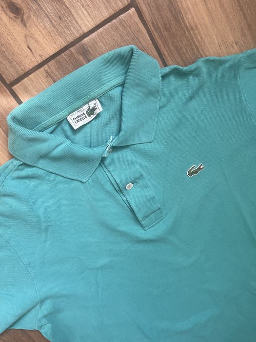 Небесно-блакитне поло Lacoste