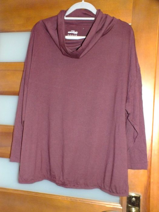 Bluzka śliwkowa 52/54