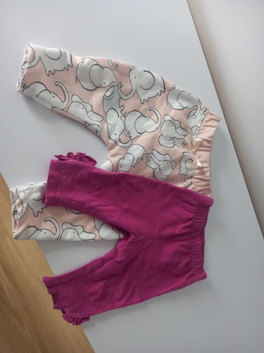 Paka ubranek dla dziewczynki r.62