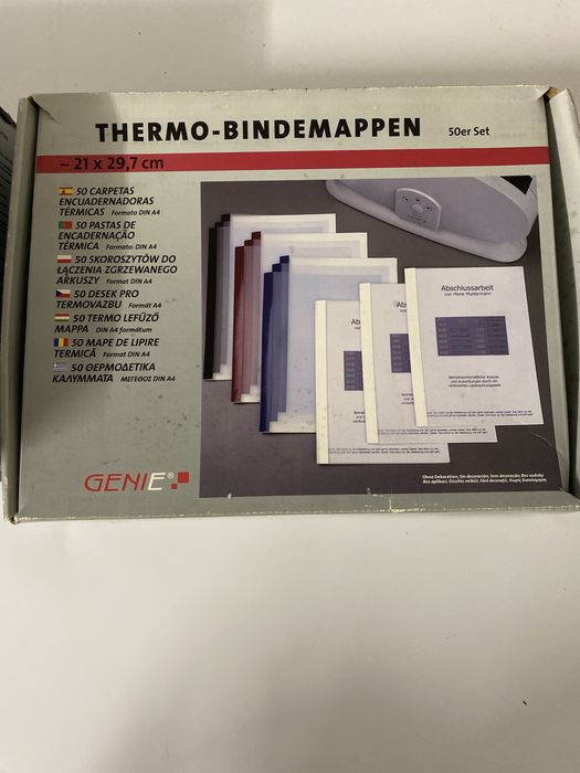 Máquina de encadernar térmica A4 e 50 capas para encadernar