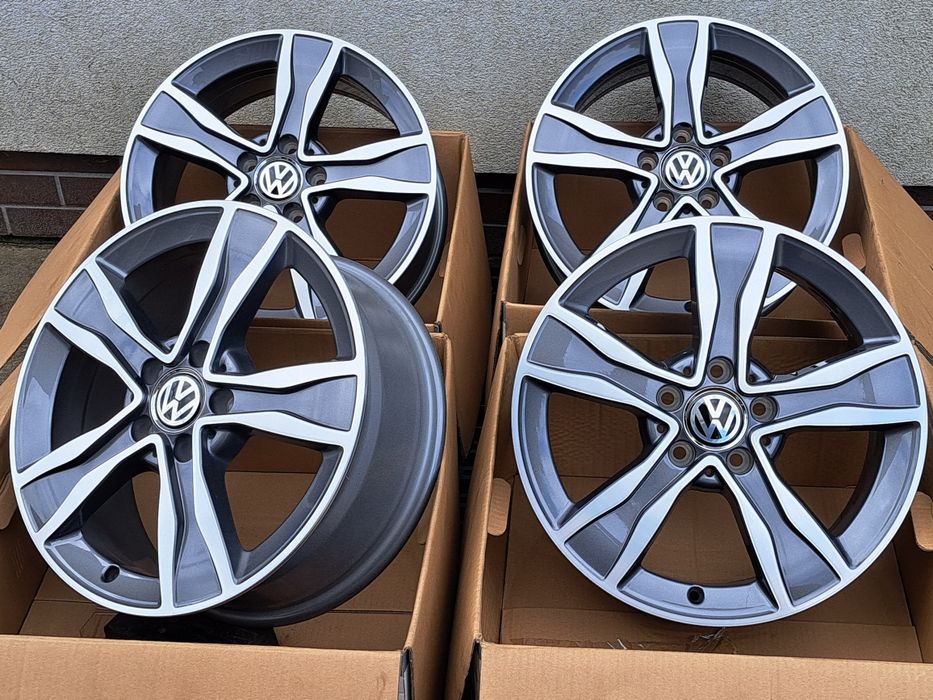 ALUFELGI 17 NOWE VW 5x112 Touran Passat Golf Jetta T-Roc Scirocco MB