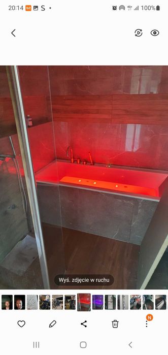 Kabina prysznicowa/ścianka walk in