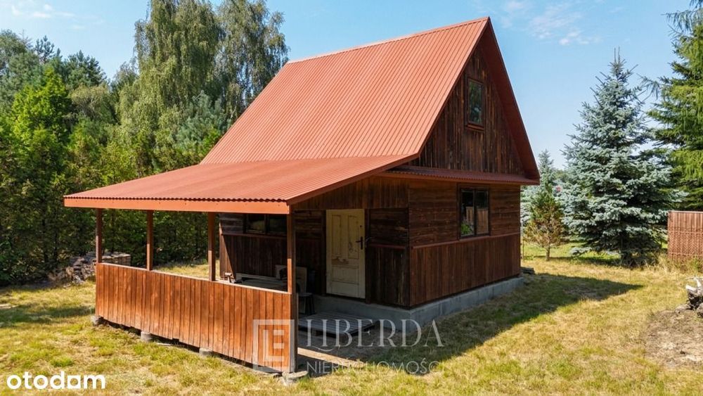 Działka rekreacyjna z domkiem - 595 m² - Krasne - Widok 2