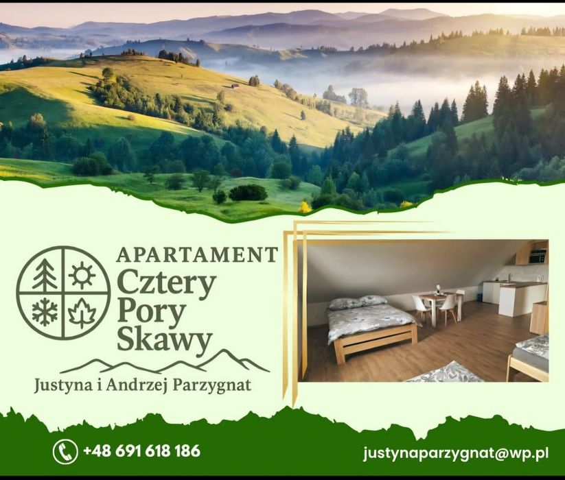 Apartament w górach" Cztery pory Skawy"