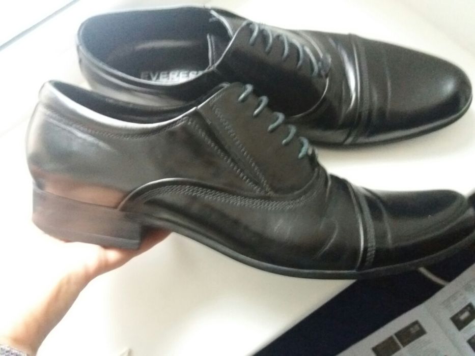 КОЖАНЫЕ туфли оксфорды, 42