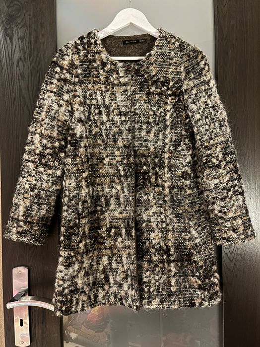 Massimo Dutti płaszczyk , kardigan S/M