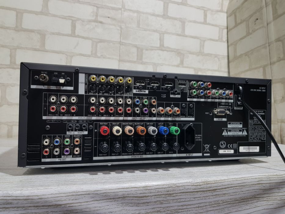 7.1 AV ресивер HARMAN KARDON AVR 255, *7x80 Вт, HDMI, б/у з Німеччини