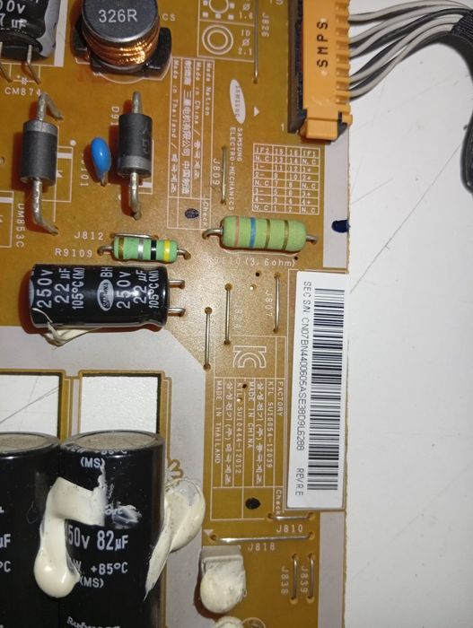 Fonte de alimentação TV Samsung 32 polegadas