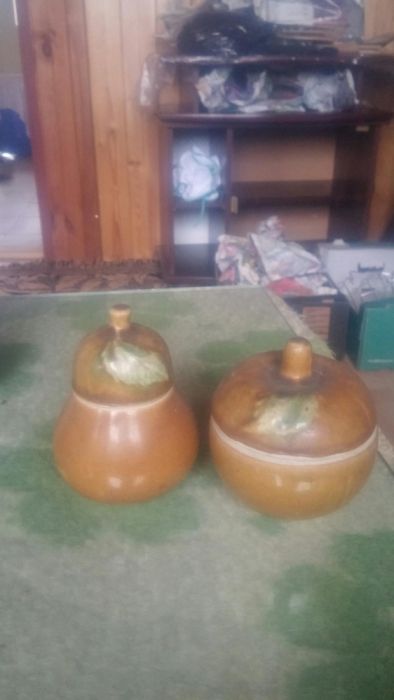 Talerze ozdobne, szkło, kryształy PRL 35zł/komplet