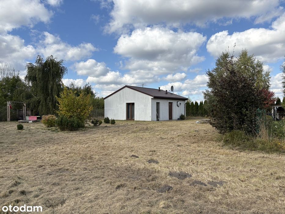 Duża działka z domem (p.u. 47 m2), Wiśniewa