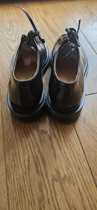 Ruby polbuty bordowy polysk