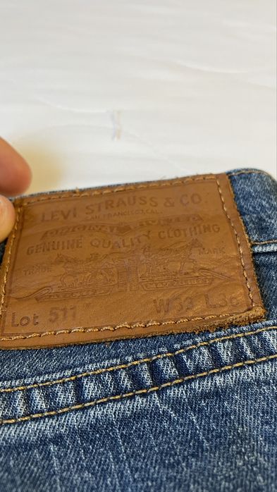 Джинси чоловічі Levis 511 33/36