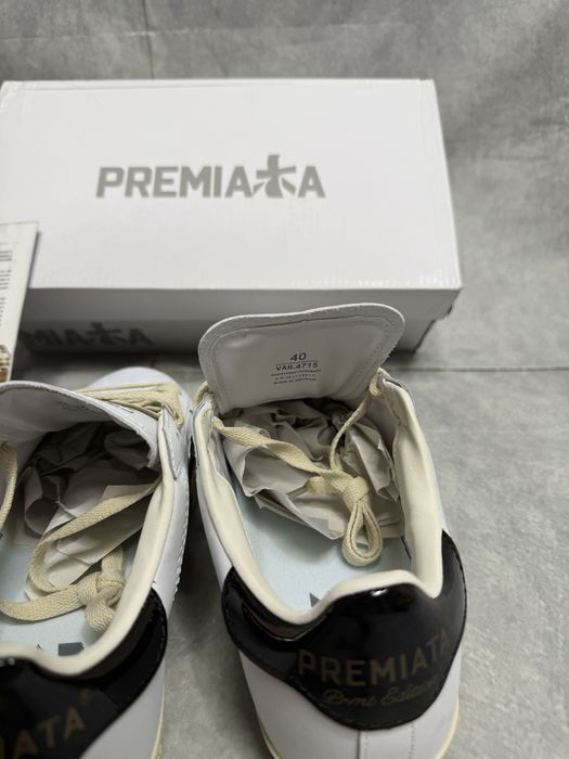 Кроссовки Premiata Lucy , Премиата , Black , White , 39 , 40
