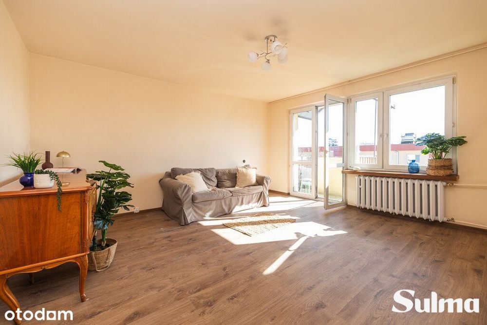 3 pok + kuchnia | WYŻEJ SIĘ JUŻ NIE DA | balkon