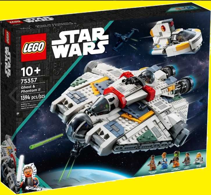 LEGO 75357 Star Wars Duch i Upiór II Ghost & Phantom II nieotwierane