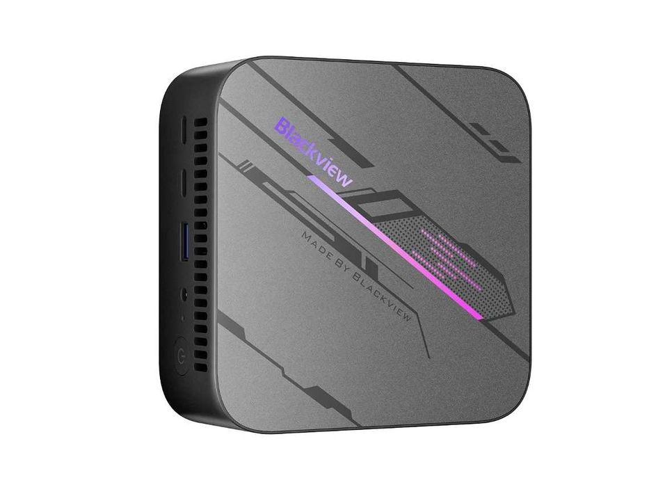 Mini PC Blackview Mp100 com AMD Ryzen 5 7430u, 16 GB, 512 GB, Wi-Fi 6, Windows 11 Pro