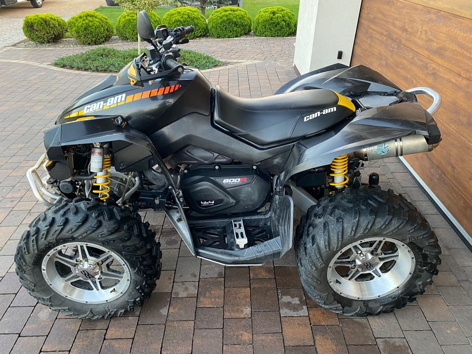 Can am Renegade 800 wersja X homologacja