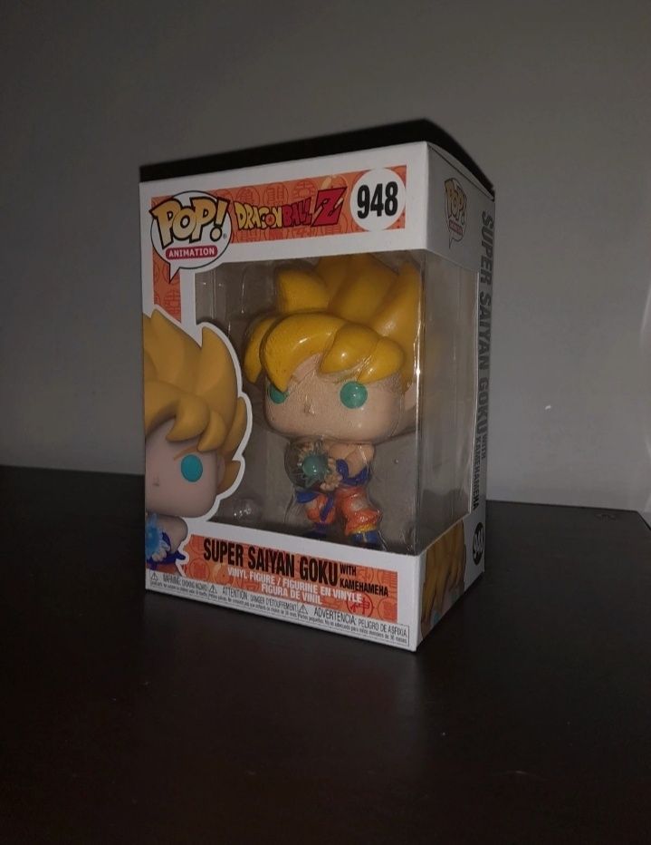 Super Saiyan Goku with Kamehameha 948 Funko Pop Dragon Ball Animation Vila  do Conde • OLX Portugal