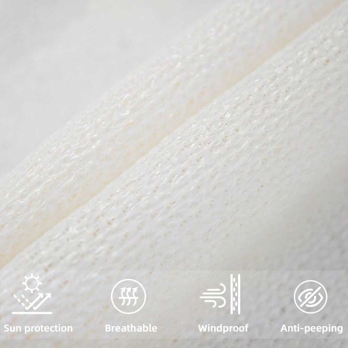 SUNNY GUARD Toldo/Vela Sombra Retangular 4x5m