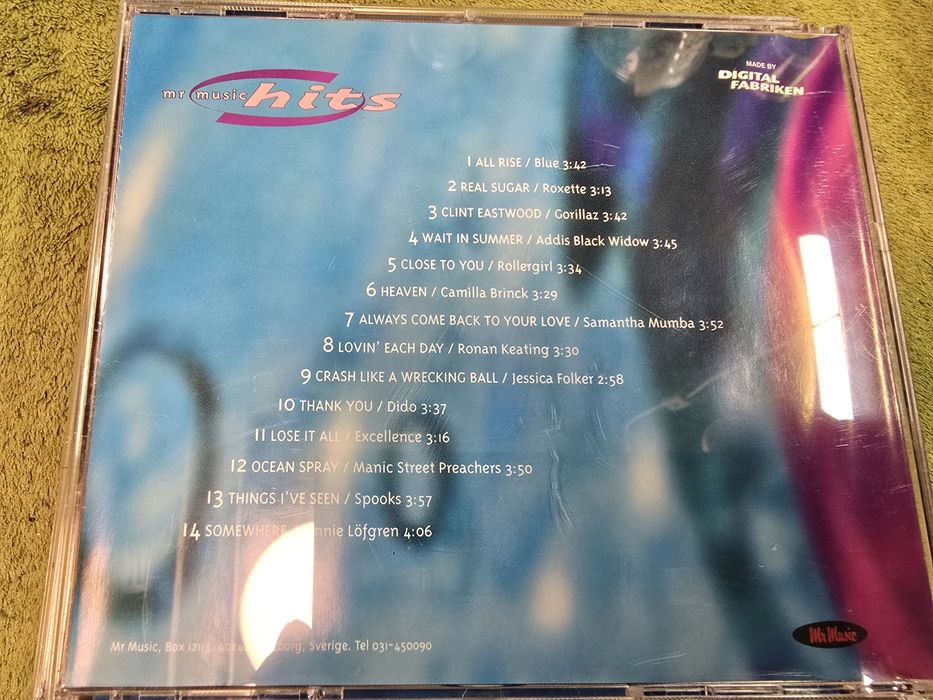 6 płyt CD różni wykonawcy.