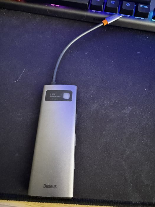 Hub dock baseus ethernet usb a usb c HDMI