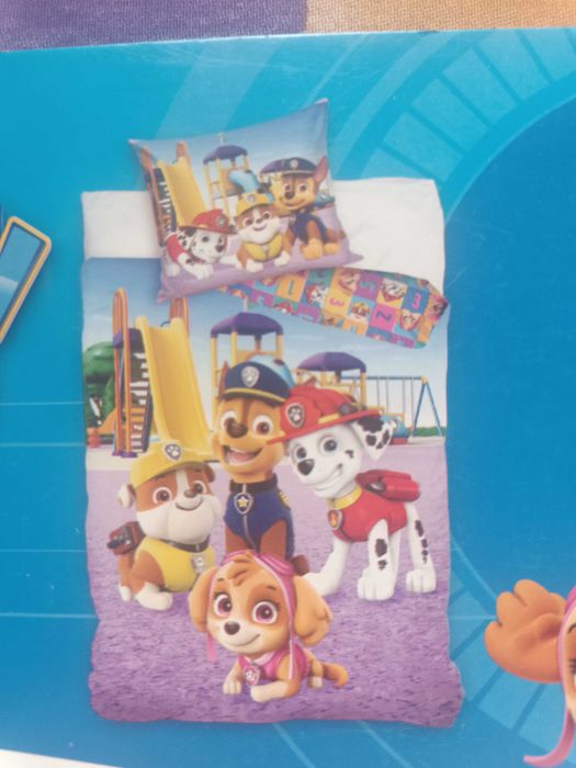 Pościel  bajka Psi Patrol bawełna 160/200