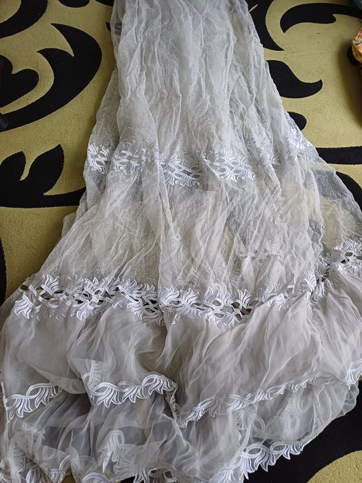 Шикарная тюль,уже готовые