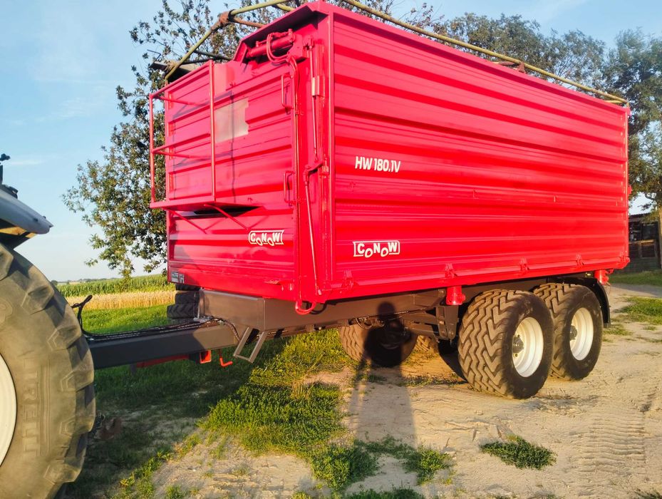 Przyczepa rolnicza Hw 8011 Conow,tandem Annaburger,tridem