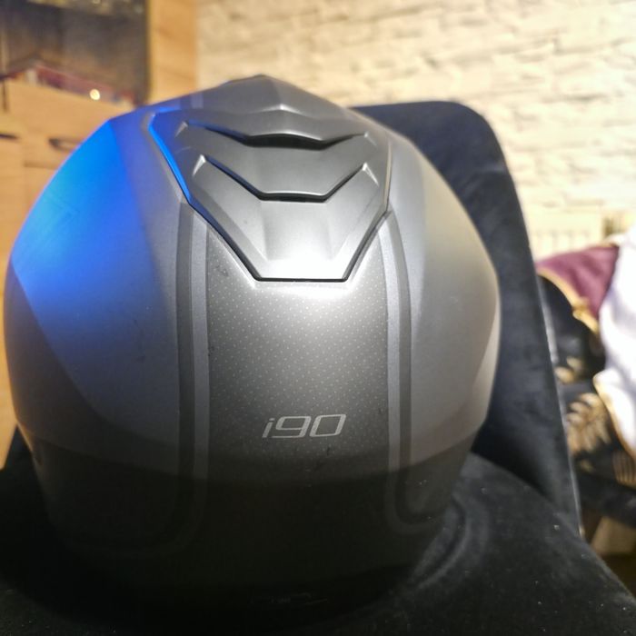 Kask HJC i90 szczękowy, rozm. [S 55-56], stan jak nowy, Pinlock