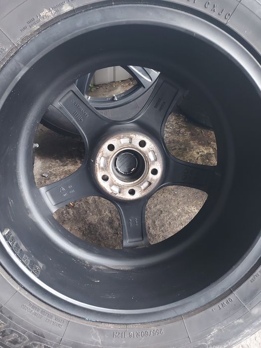 R18 диски Ronal 5×114,3  чорні стан нових 4диски. R18