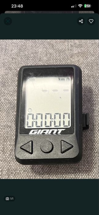 Licznik rowerowy giant