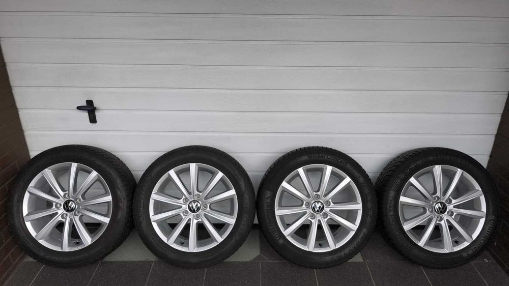 Koła 17' Vw Passat B8 Audi Skoda Seat 5x112 opony zima 215/55/17 (OL2251)