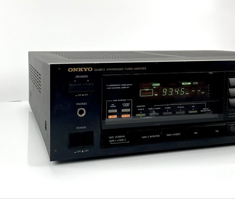 ONKYO TX-7520 Amplituner Quartz Synthesized Tuner Amplifier Audio HiFi, Lata Produkcji 1988