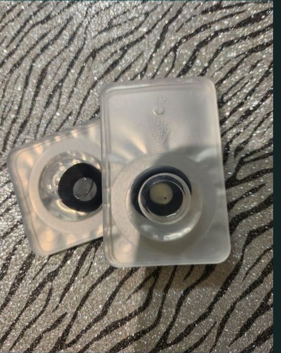 Black circle Soczewki kontaktowe 0.0 cosplay