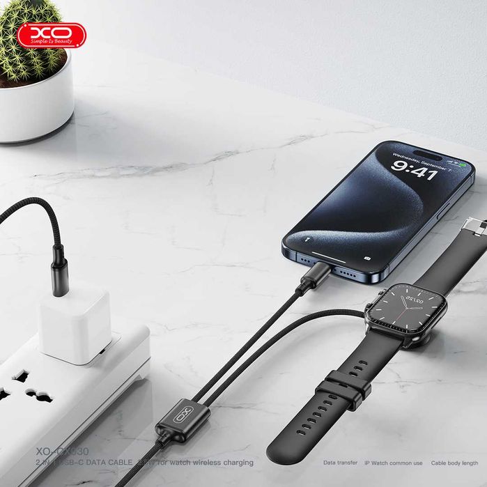Ładowarka Bezprzewodowa Indukcyjna XO CX030 Do Apple Watch 2W1