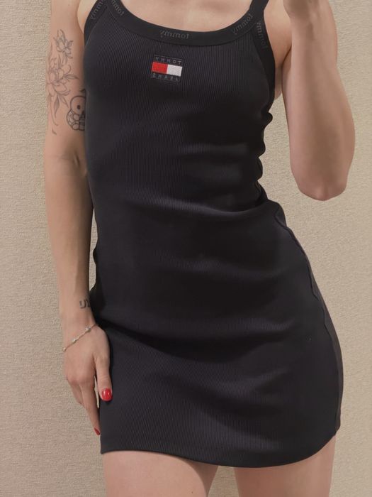 Сукня Tommy Jeans в рубчик розмір s