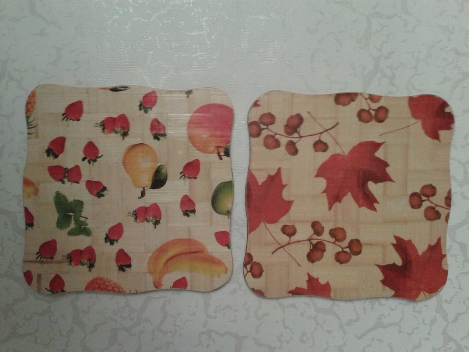 Бамбуковые подставки под горячее