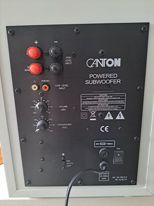 Głośniki do kina domowego Canton