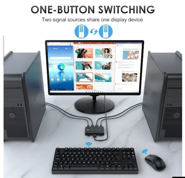 2x1 HDMI & USB 3.0 KVM Hub Switch and Switcher - 4k Support!
YouTube · Nativo Nerd
08/06/2024