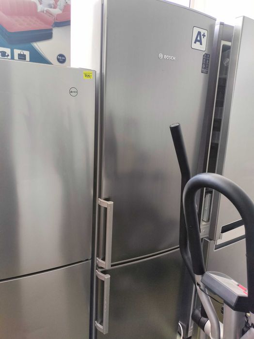 Okazja!!! Duża lodówka BOSCH 200 cm, INOX, gwarancja rozruchowa