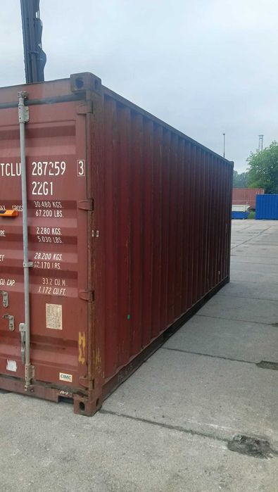 Kontener morski 20 DV CW / 6 metrowy / sprzedam / PZ