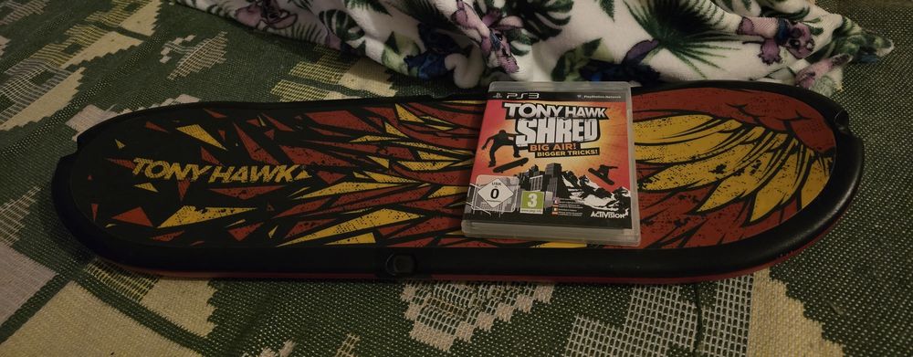 Jogo playstation ps3 Tony hawk shred + skate