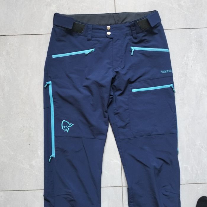 Norrona Falketind windstopper hybrid spodnie trekkingowe wodoodporne