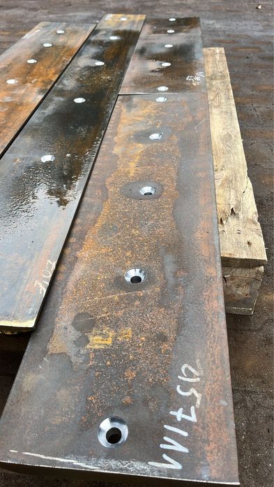 Lemiesze do łyżek, stal w twardości 500HB!!!