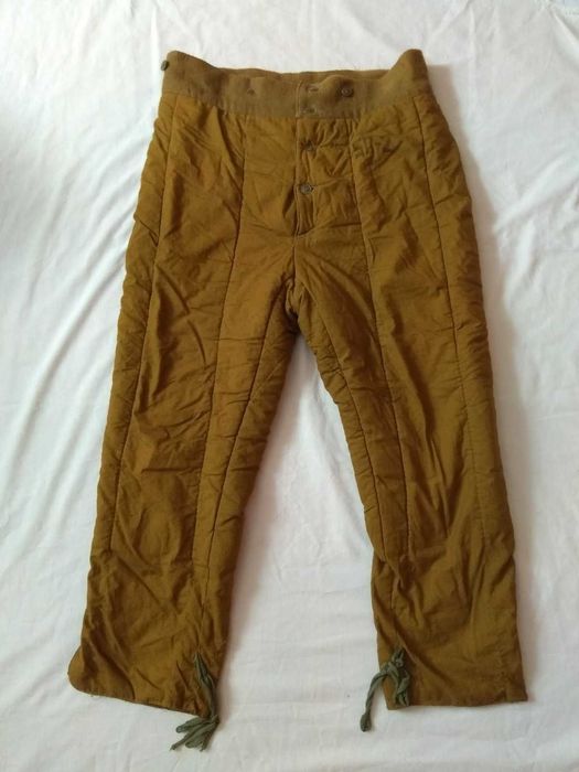 Штаны ватные ватники военные зимние теплые. СССР