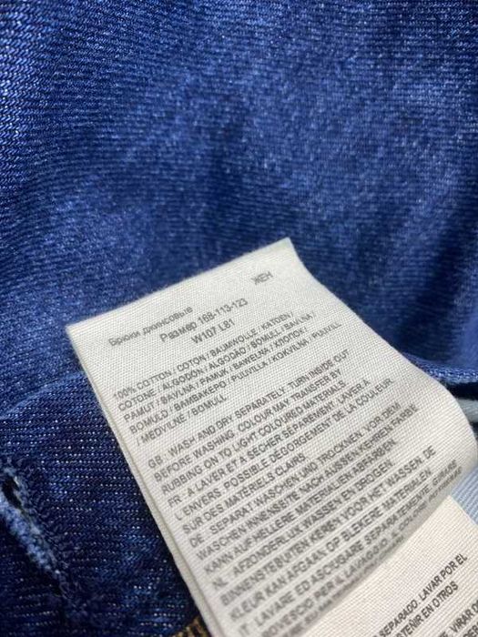 WRANGLER WorlD Wide Indigood duże granatowe Spodnie Jeansy W 48 L 34