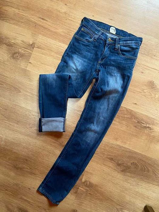 Lee jeansy skinny jakosc oryginalne xs s 34 36 basic wyszczuplające